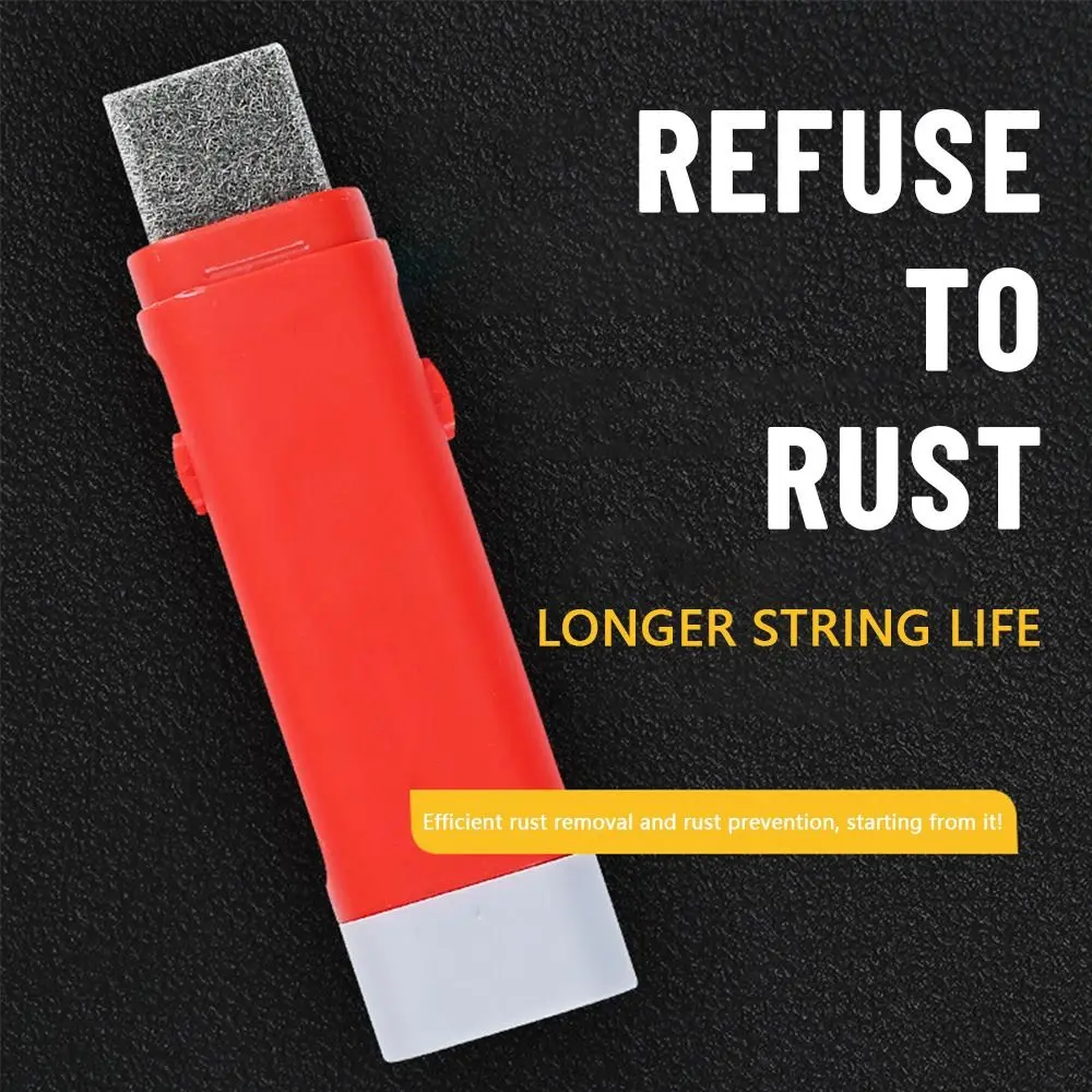 String Care Guitar Cleaner Oil Eraser Rust Prevention Pen Rust Removal Guitar Strings Brush Derusting Brush Pen