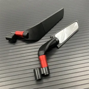 Gương chiếu hậu cạnh tranh xe máy, cánh cố định cánh cho Kawasaki Z1000 Z900 Z800 Z750 Z400 Z300 Z250 10 Bán hàng chính Kawasaki Z800 Bán hàng Phía sau - №4