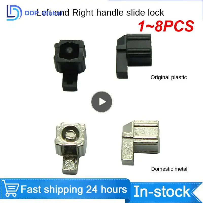 1~8PCS Spring Repair 6*4*5mm Strong And Firm Hole Processing Durable Smooth Bearing Handle Buckle Slide Lock Metal