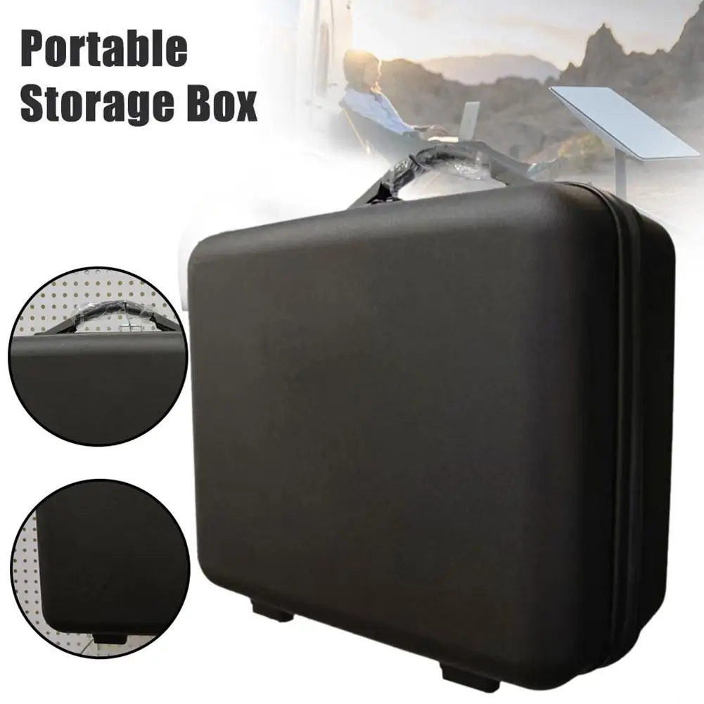  for StarLink Mini Storage Protective Box Waterproof Fabric Large Capacity Outdoor Travel Single-layer Cable Anti-fall Orga G0i3