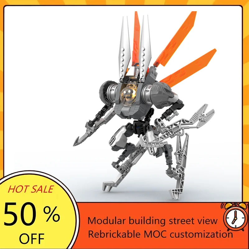 

238PCS Popular Space War Movie Model MOC Building Bricks Mech Modular Technology Gifts Holiday Assemble Children Toy Suit