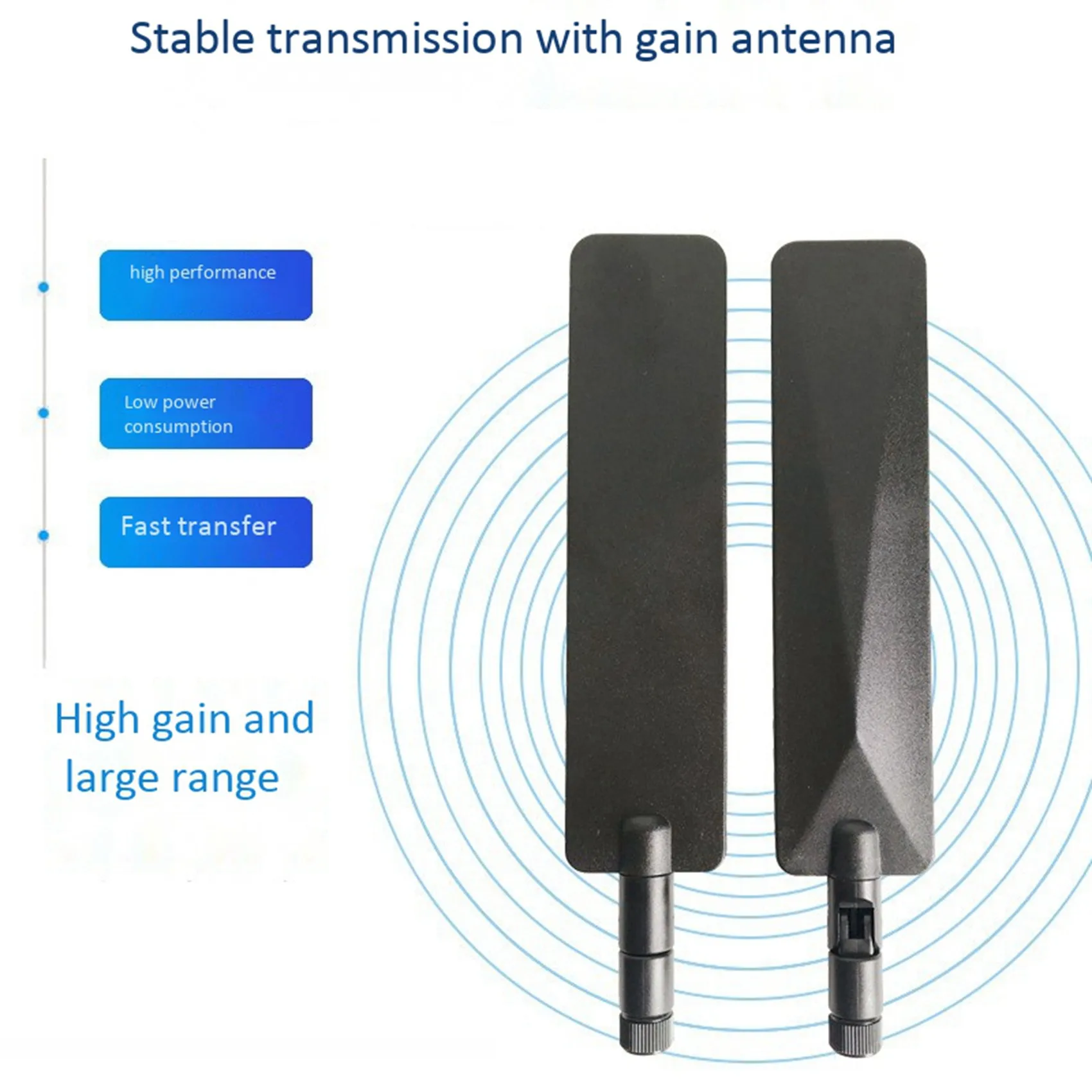 4G LTE Antenna 12Dbi SMA Male Antenna 4 Pieces, Router Cellular Gateway Home Phone Hotspot Modem Signal Booster-ABIU