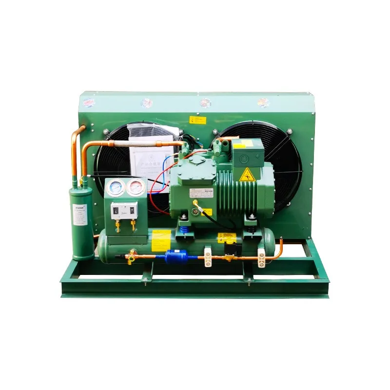 Cold storage equipment Fresh-keeping refrigeration refrigerator Small four-cylinder piston semi-enclosed air-cooled unit