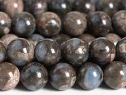 Natural stone Llanite Blue Quartz Mixture Beads GradAAA Gemstone LooseBeads Round shape Size Options 6/8/10mm for Jewelry Making