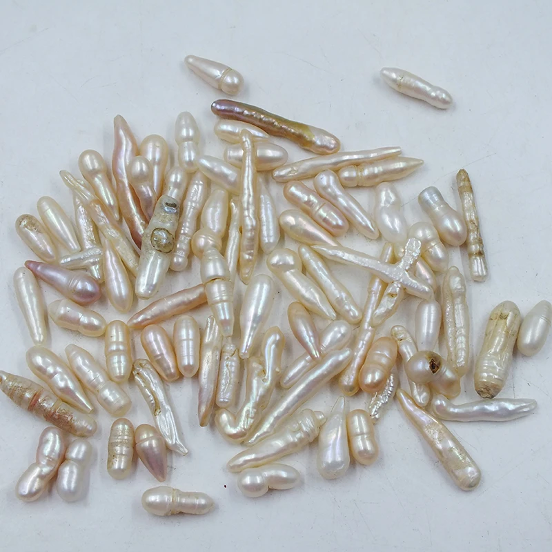 75PCS 100% natural irregular freshwater pearl loose beads