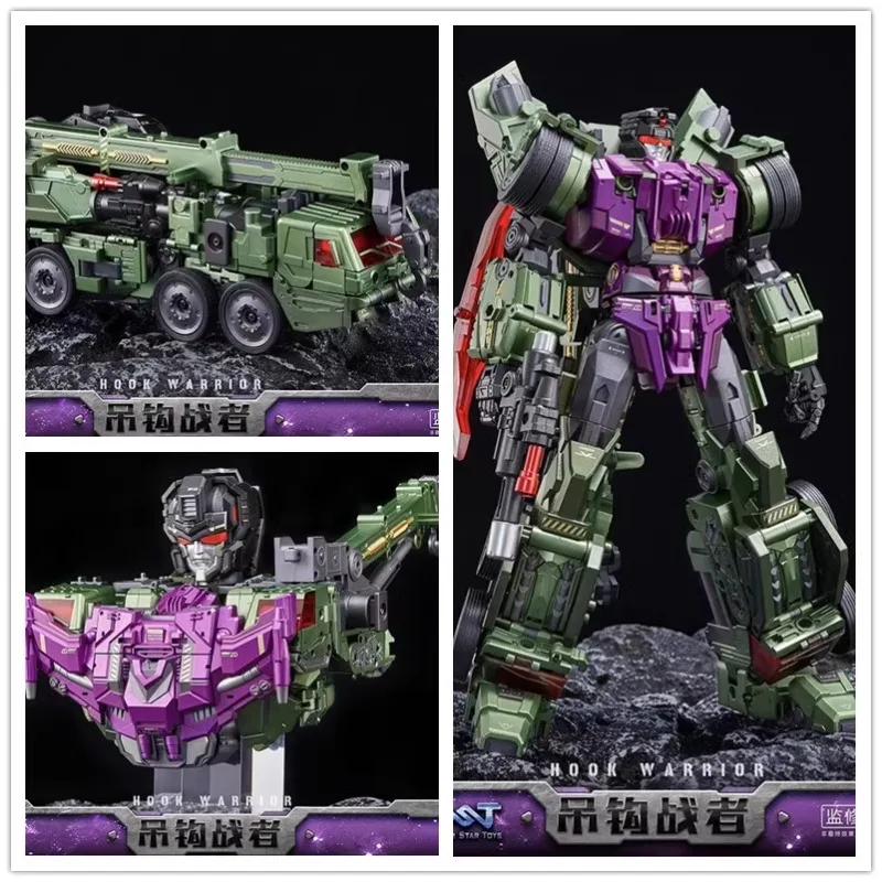 Coming soon！Dream Star Toys Transformation DST DST02-002 DST02002 Hook Warrior Devastator Alloy Action Figure Robot Toy