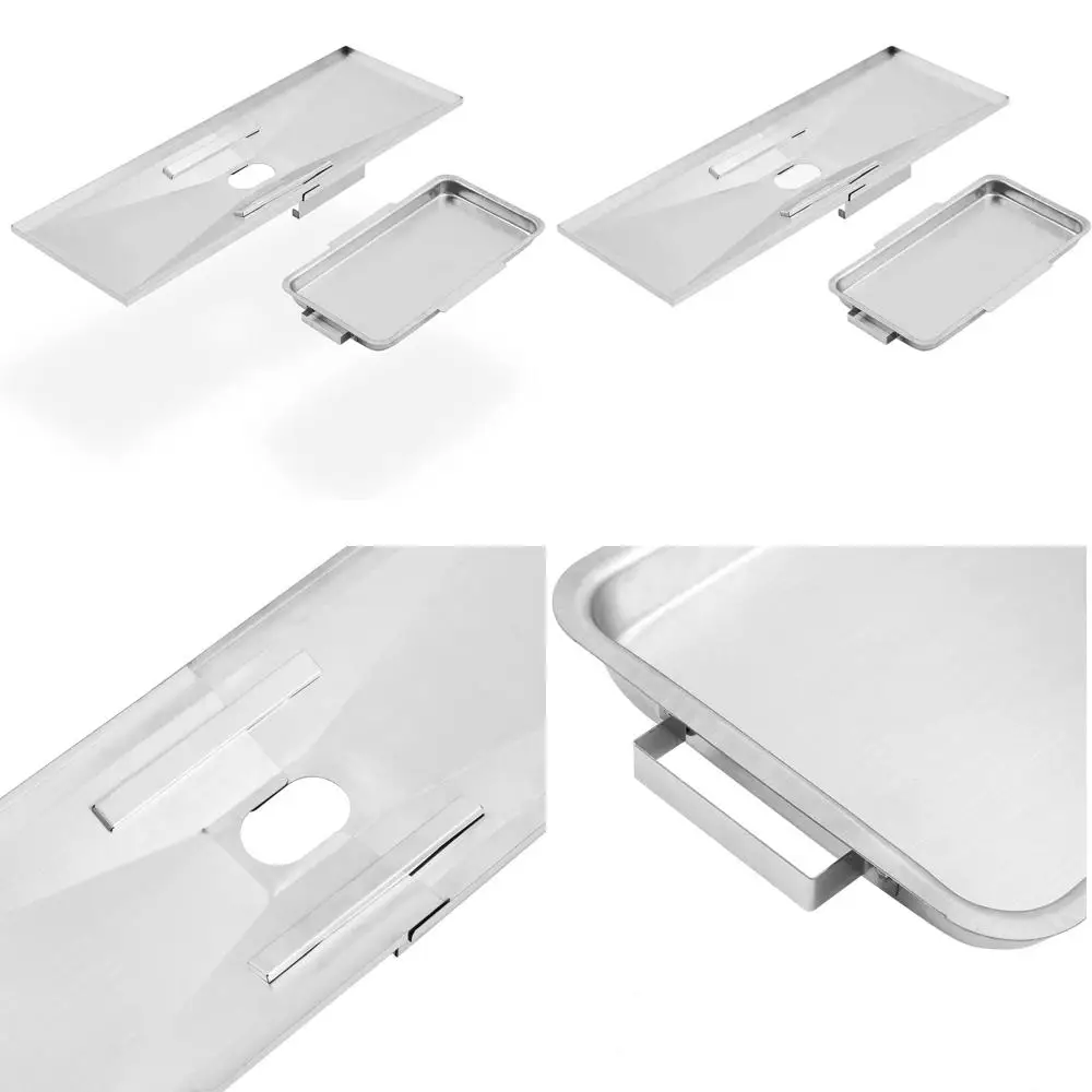 

Drip Pan Grill Replacement Parts for Adjustable Catch Pan Assembly