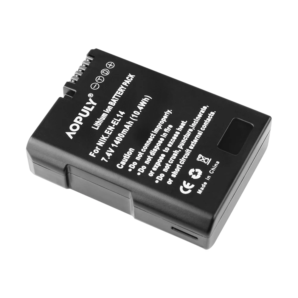 EN-EL14 EN-EL14a ENEL14 EN EL14 EL14a Battery + LCD USB Dual Charger for Nikon D3100 D3200 D3300 D5100 D5200 D5300 P7000