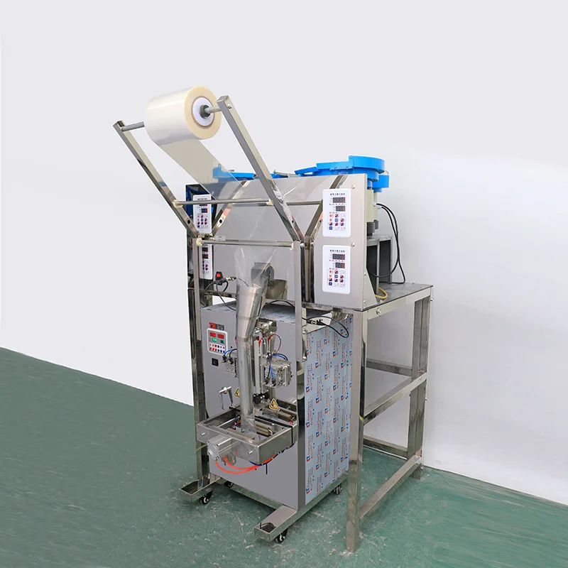 

Automatic multi-function hardware screw point counting pneumatic packaging machine granular plastic parts accessories dispensing
