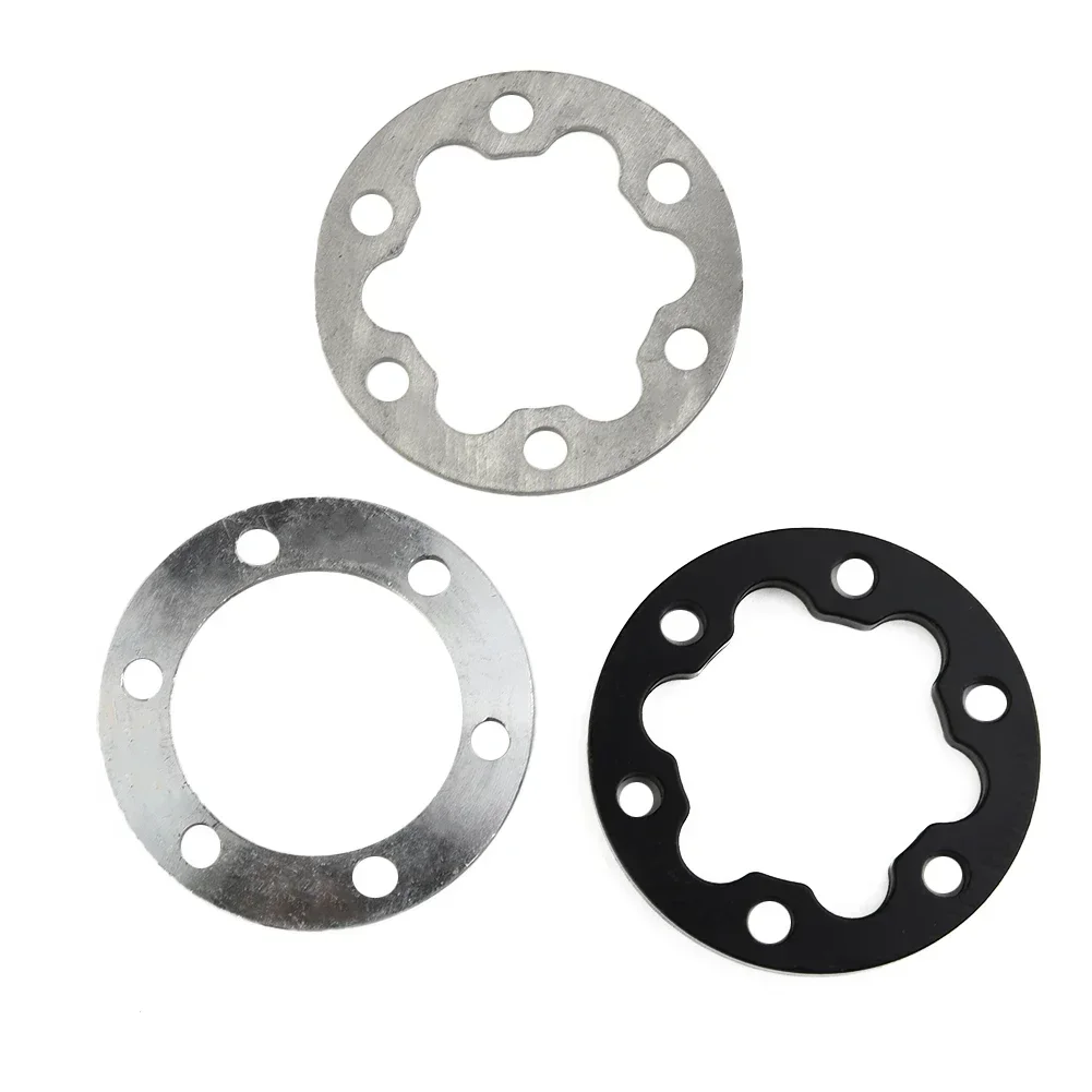 Electric Biycle Brake Gasket Spacer 6 Holes Disc Washer 2/2.5/4/5mm Gap Adjustment Pads M5x16mm Extended Screw E-Bike Parts