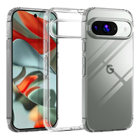Ultra Thin Soft Clear Silicone Case For Google Pixel 9A 9 ProXL 8 8A 7 7A 6 6A Pro XL Back Cover Transparent Shockproof Shell