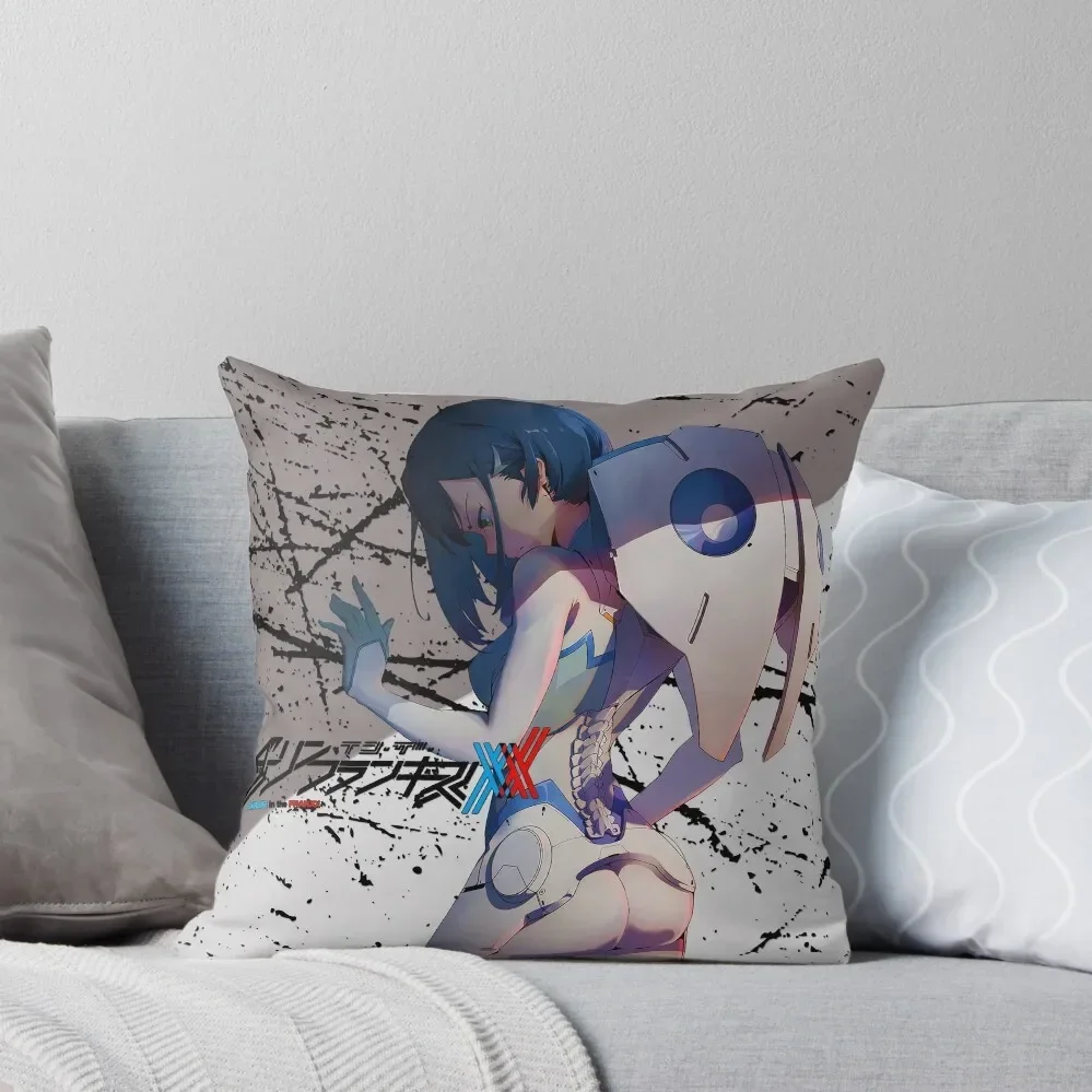 Ichigo Darling in the Franxx (Mech Suit) Throw Pillow Pillow Cover Christmas Pillows Pillow