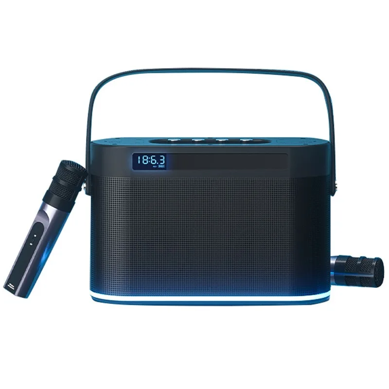 

KTV Portable Audio Singing Microphone Big Sound Subwoofer