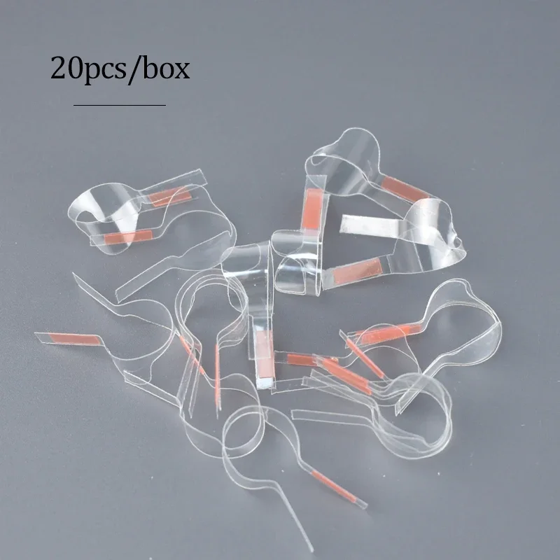 Disposable Self Adhesive Transparent Twin Anterior Sectional Matrix for Composite Restoration Contoured