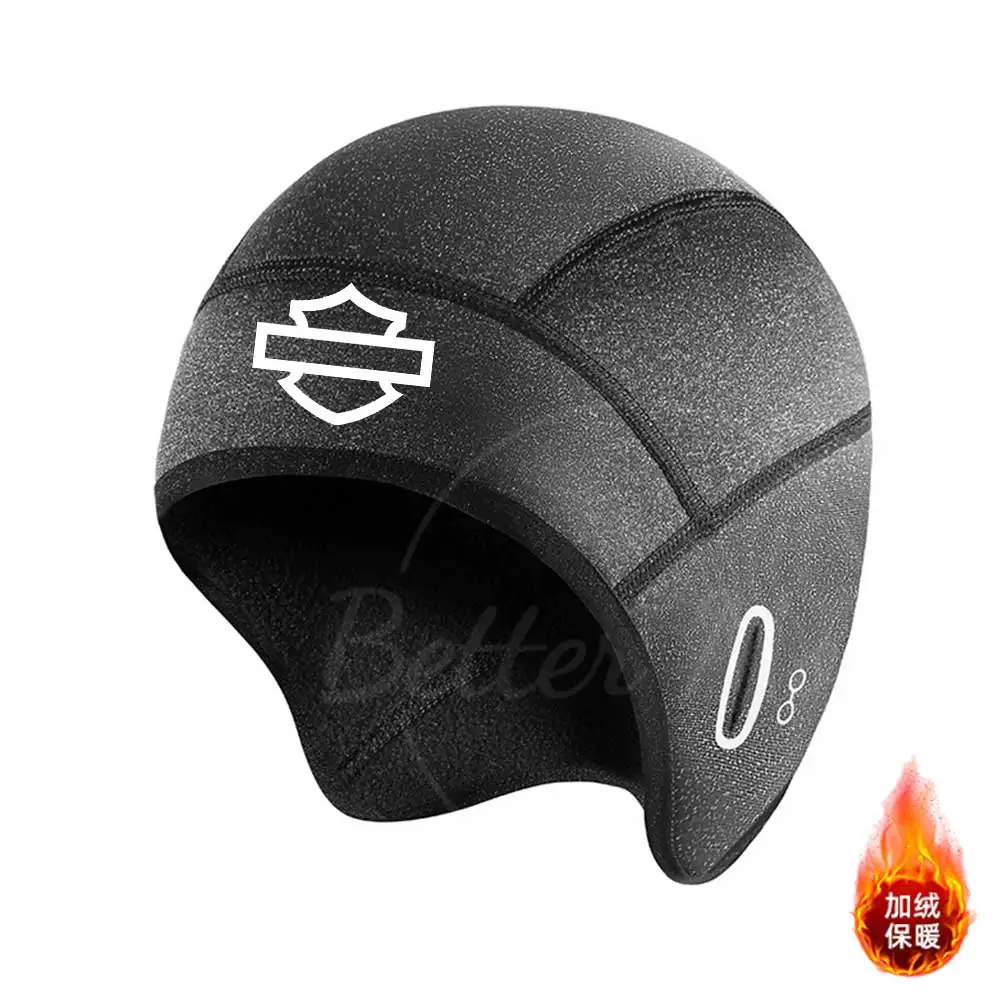 Cycling Cap Thermal Full Face Cover Balaclava Sun UV Protection Cycling Headwear Face Cap Bike Hats For harley-davidson