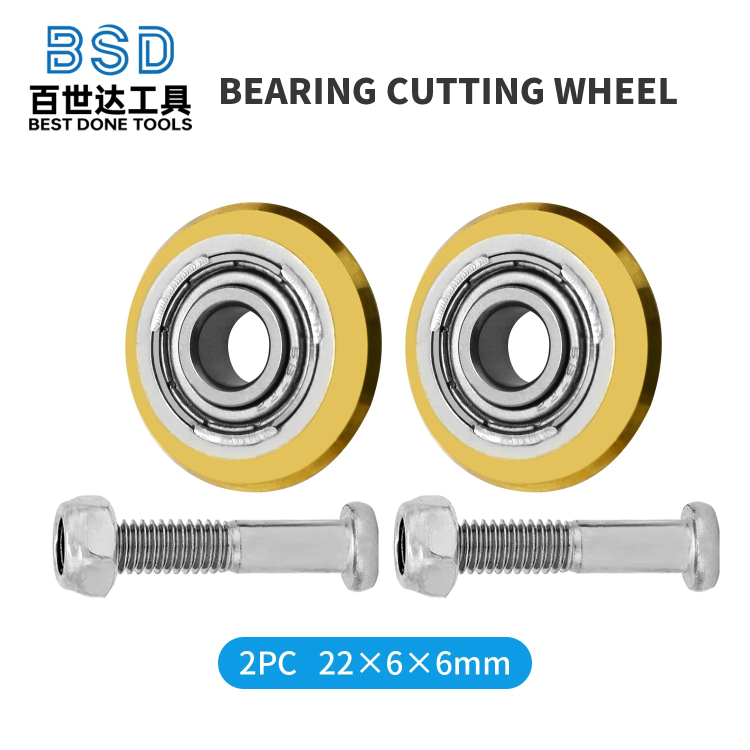 2PC 22X6X6Mm Ti-Coa…