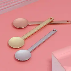 Cosmetic Spatula Metal Makeup Mask Cream Spoon Reusable Eye Cream Stick Make Up Face Beauty Skincare Tool