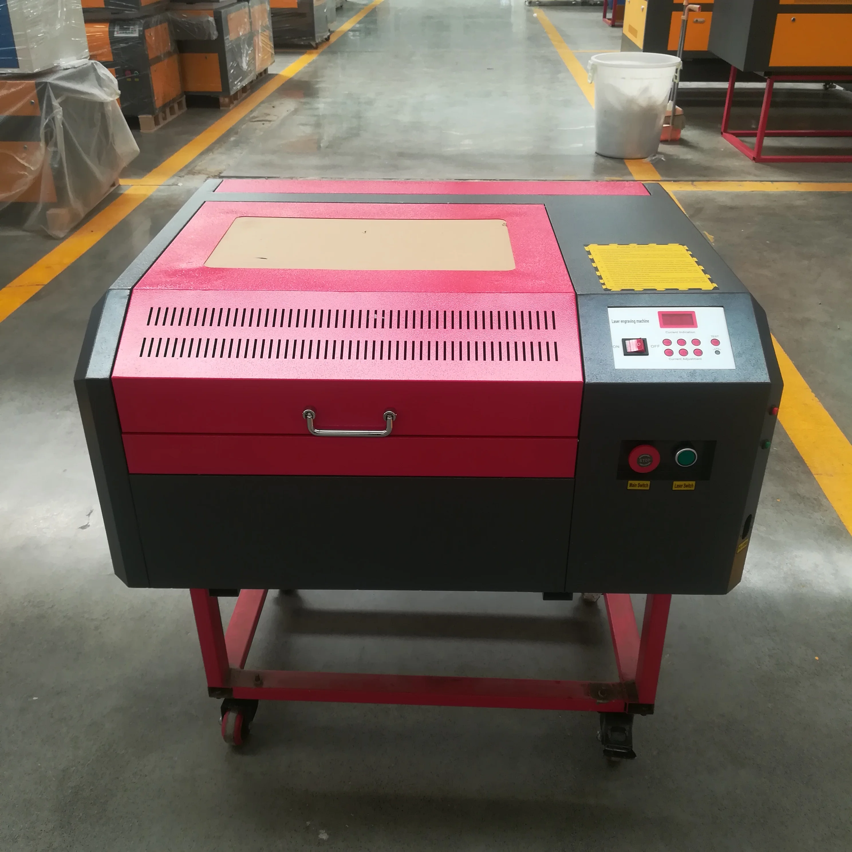 

2023 hot sell co2 4040 laser engraving and cutting machine with 50w laser tube free send to russia included customs duty and tax