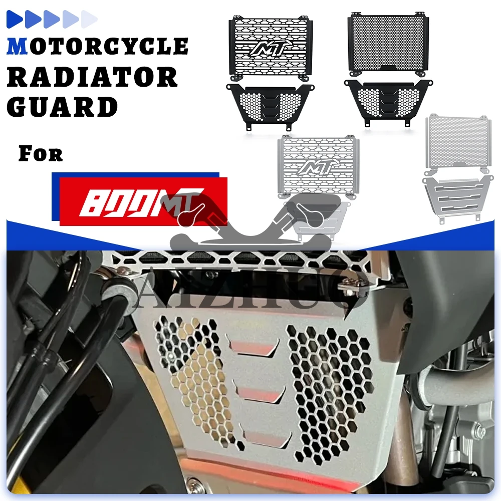Motorcycle  FOR CFMOTO CF MOTO 800MT 800 MT N39° 2021 2022 2023 2024 2025 MT800 Radiator Guard and Engine Skid Plate Cover Set