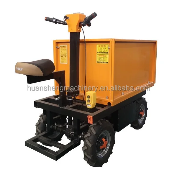 Huansheng Electric Garden Trolley Electric Trolley Farm Cart Electric Trolley for Mine