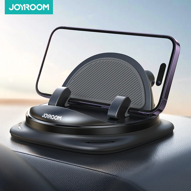 Joyroom-Soporte Universal de teléfono para salpicadero de coche, almohadilla antideslizante de silicona, reutilizable, mejorado