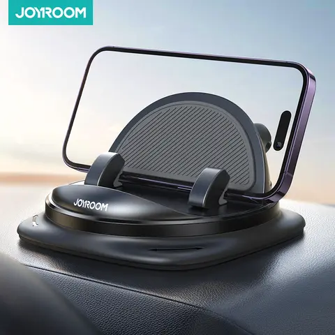 Joyroom 범용 대시 보드 자동차 전화 홀더 자동차 대시 용 재사용 가능한 실리콘 전화 마운트 업그레이드 미끄럼 방지 패드 매트 전화 홀더