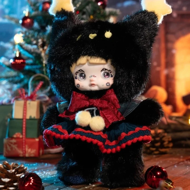 2025 Genuino Nuovo Nommi'S Incredibile Notte Di Natale Peluche Cieco Scatola Borse Accessori Simpatiche Bambole Di Peluche Regali Di Compleanno Giocattolo Per Le Ragazze