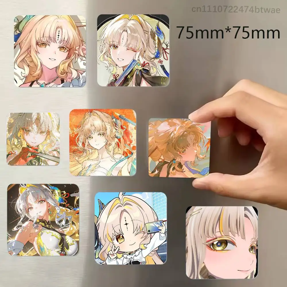 Wuthering Waves Suisui Refrigerator Magnet Square Stickers Can Be Used To Personalize Are Ideal Keepsakes Or Gifts