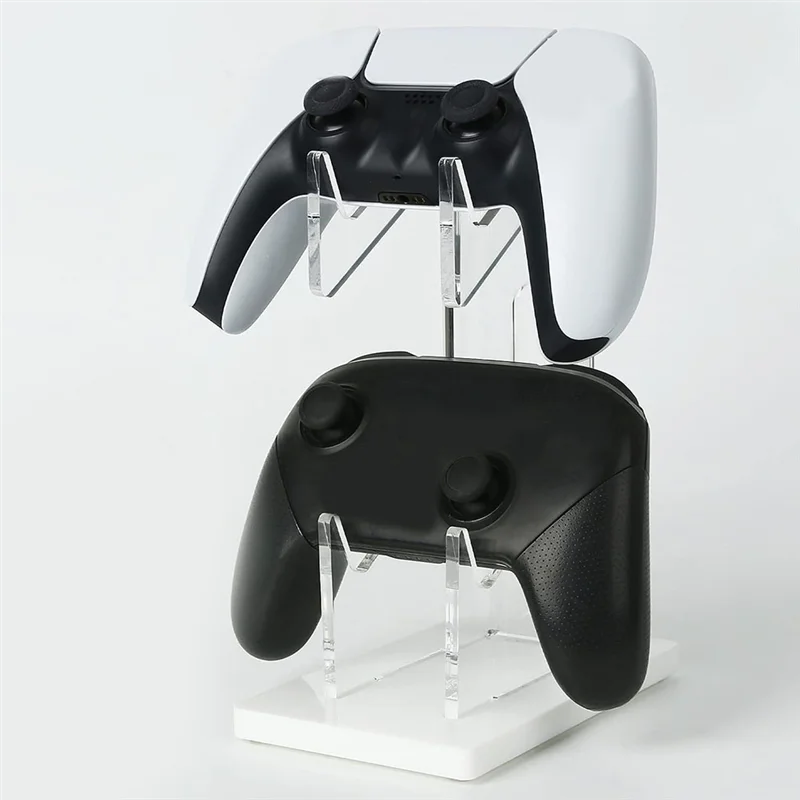 

Universal Controller Holder Game Handle Desk Display Stand For Home Storage Supplies Game Room Supplies Black