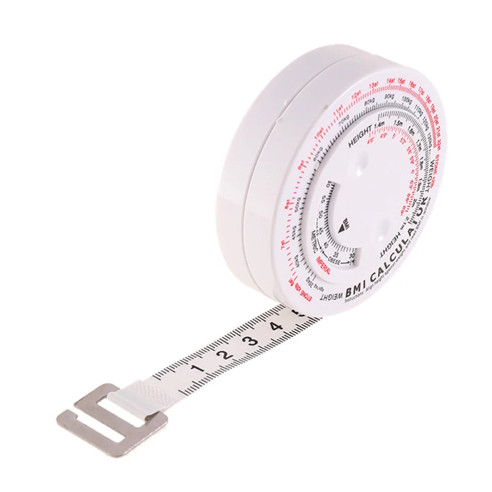 

Tape Measures Bmi Tester Waist Measuring for Body Measurements Telescopic Fitness Tapes