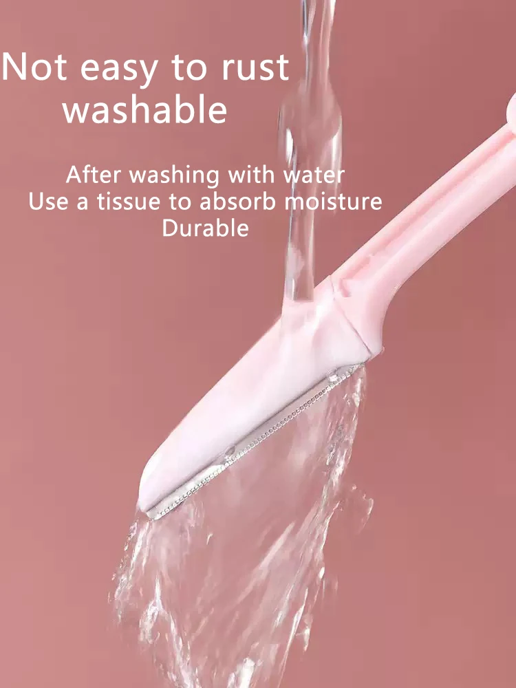 Aparador de sobrancelha lâmina barbeador portátil rosto navalha olho sobrancelha depilação cortadores de remoção de pêlos navalha de segurança ferramentas de maquiagem