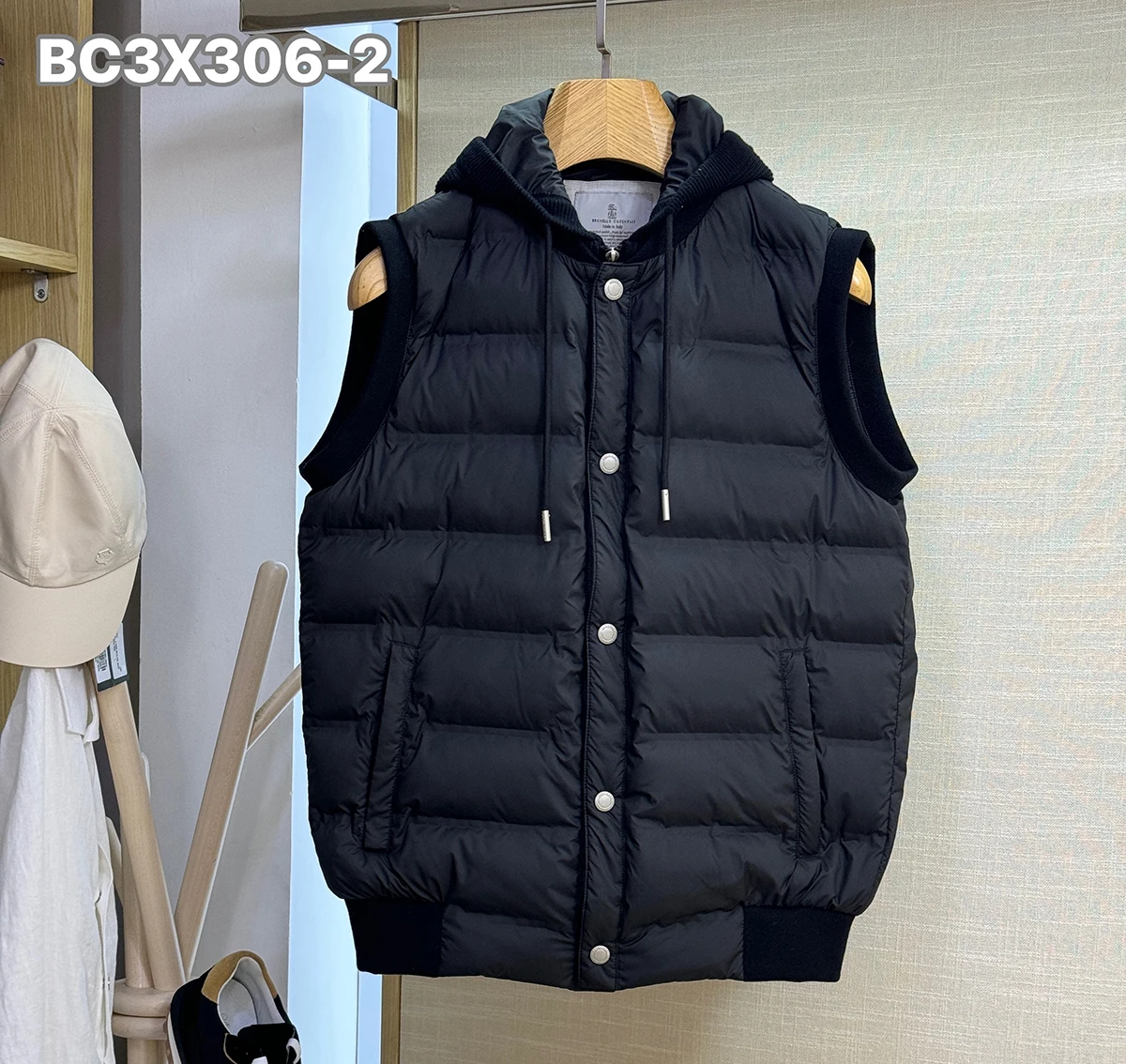 BILLIONAIRE BLKA CPTG Vest Cotton men 2025 Autumn Winter Thick New keep warm light comfortable big size M-4XL high quality Coat