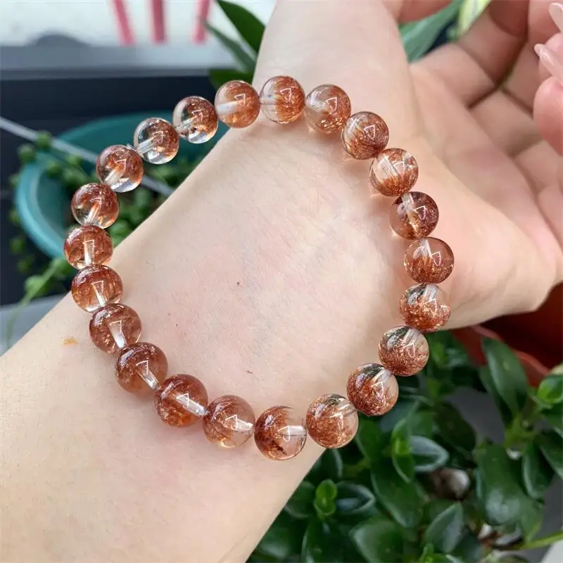 

Natural Firework Super Seven Quartz Bracelet String Charms Strand Exquisite Jewelry Healing Crystal Energy Gift 1PCS 8/9/10/11MM