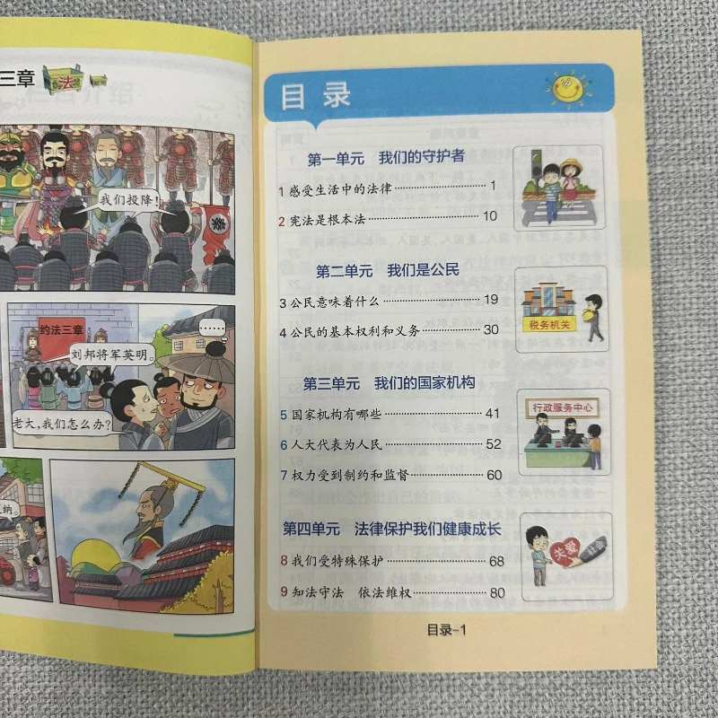 Короткая рука для учащихся начальной школы. Обязательное чтение для первого семесте шестого класса: этика и правило закона.