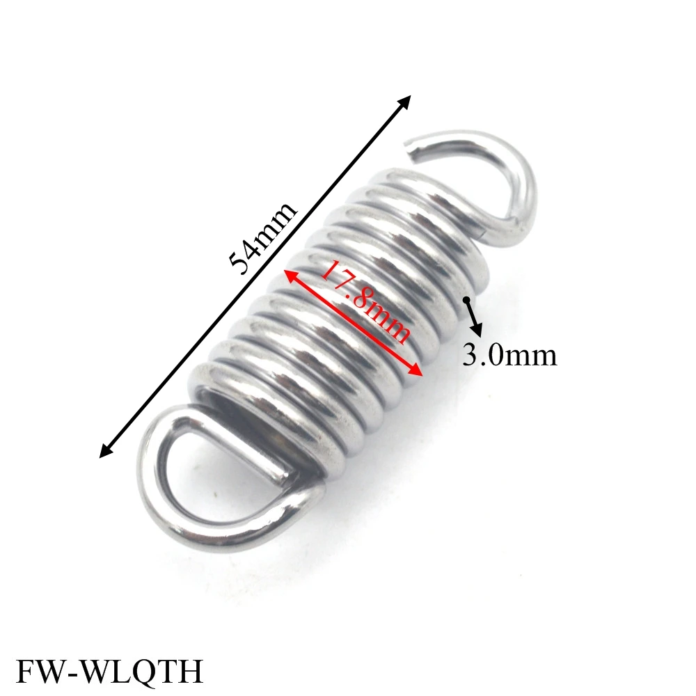 2pcs Heavy Duty Gripper Spring Grip Accessories Wire Diameter 3mm Tension Spring With Hook