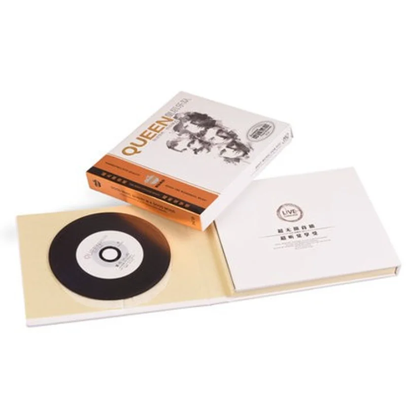 قرص مضغوط كوين، قرص مضغوط للسيارة لأغاني الروك الإنجليزية الكلاسيكية، ضربات أوروبية أمريكية حنين، 3 أقراص مضغوطة #4