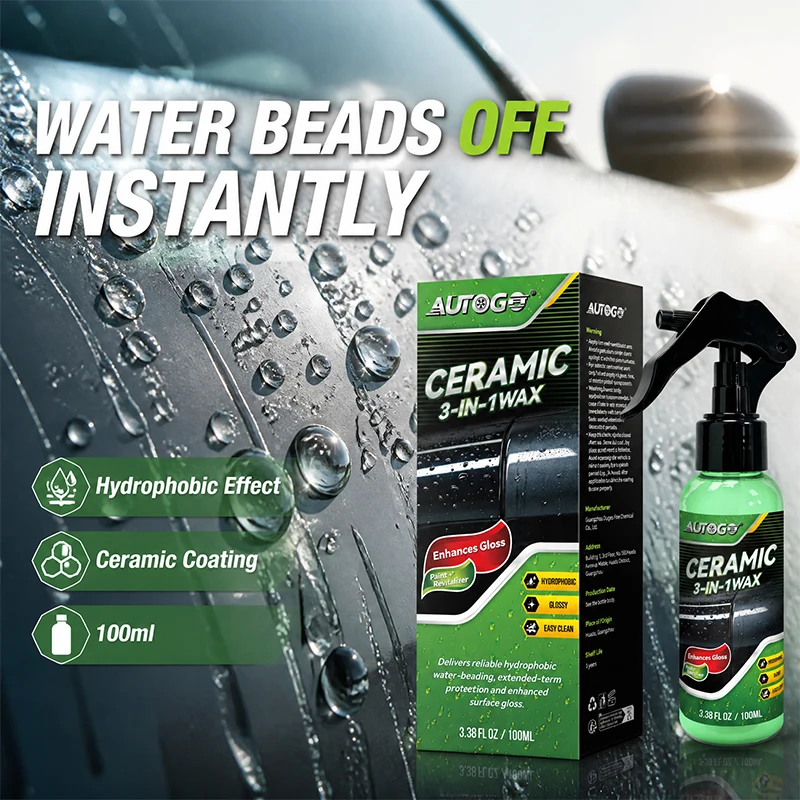 AUTOGO Spray de Cera Cerâmica  - Car Wax Ceramic Coating avaliação e preço