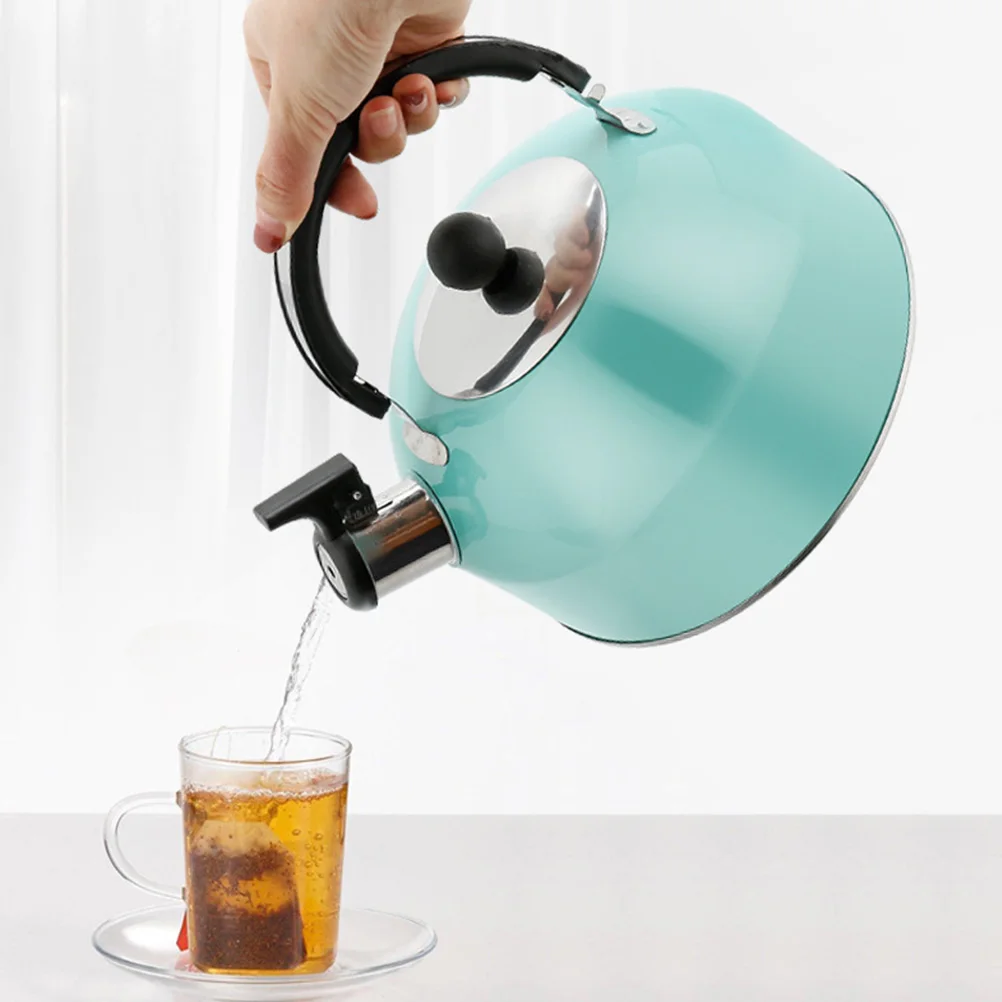 

Stainless Steel Whistling Kettle Flutes Portable Lightweight Practical Safe Long Use Replaces Loud Whistle