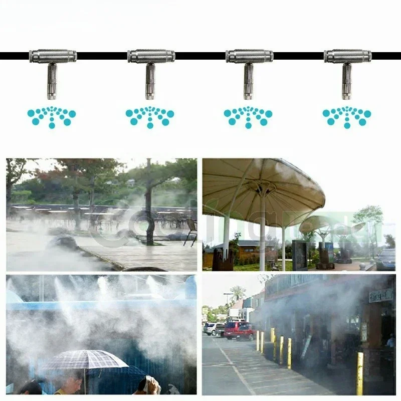 Cross-border Special Supply Commercial Cooling Humidifier 220V 1L/min Fogger Machine High Pressure Fine Mist Maker Industrial