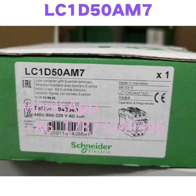 

Brand New And Original LC1D50AM7 Contactor