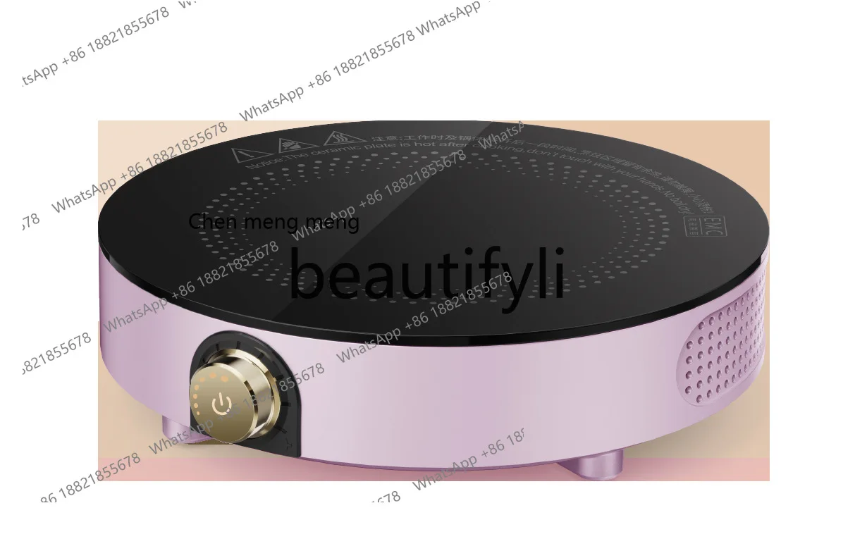 Z189 Small Multi-Functional Energy-Saving Induction Cooker Desktop Household Round Knob Temperature Control