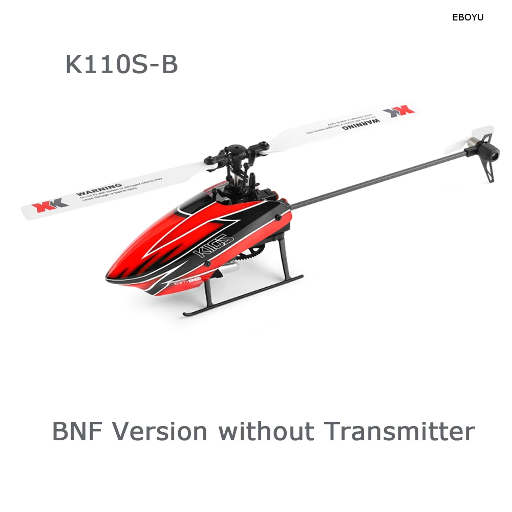 

WLToys XK K110S-B BNF RC Helicopter Model XK Blast K110S-B 6CH 3D 6G System Brushless Motor RC Quadcopter NO Transmitter