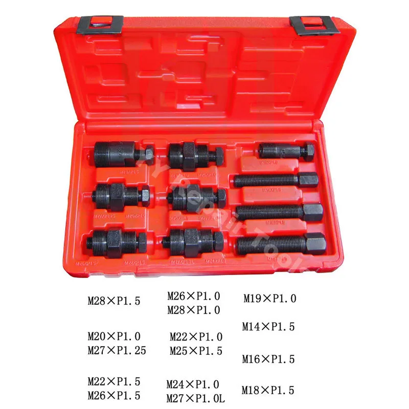 Juego de extractor de volante de inercia para motocicleta ATV, 10 piezas, herramienta de reparación de motocicleta, electroimán, juegos de Rama para motos, accesorios para automóviles