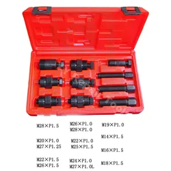 10Pcs Motorcycle ATV Flywheel Puller Set Motorcycle Repair Tool Electromagnet Rama Sets for Motorcycle Bikes Auto Accessories