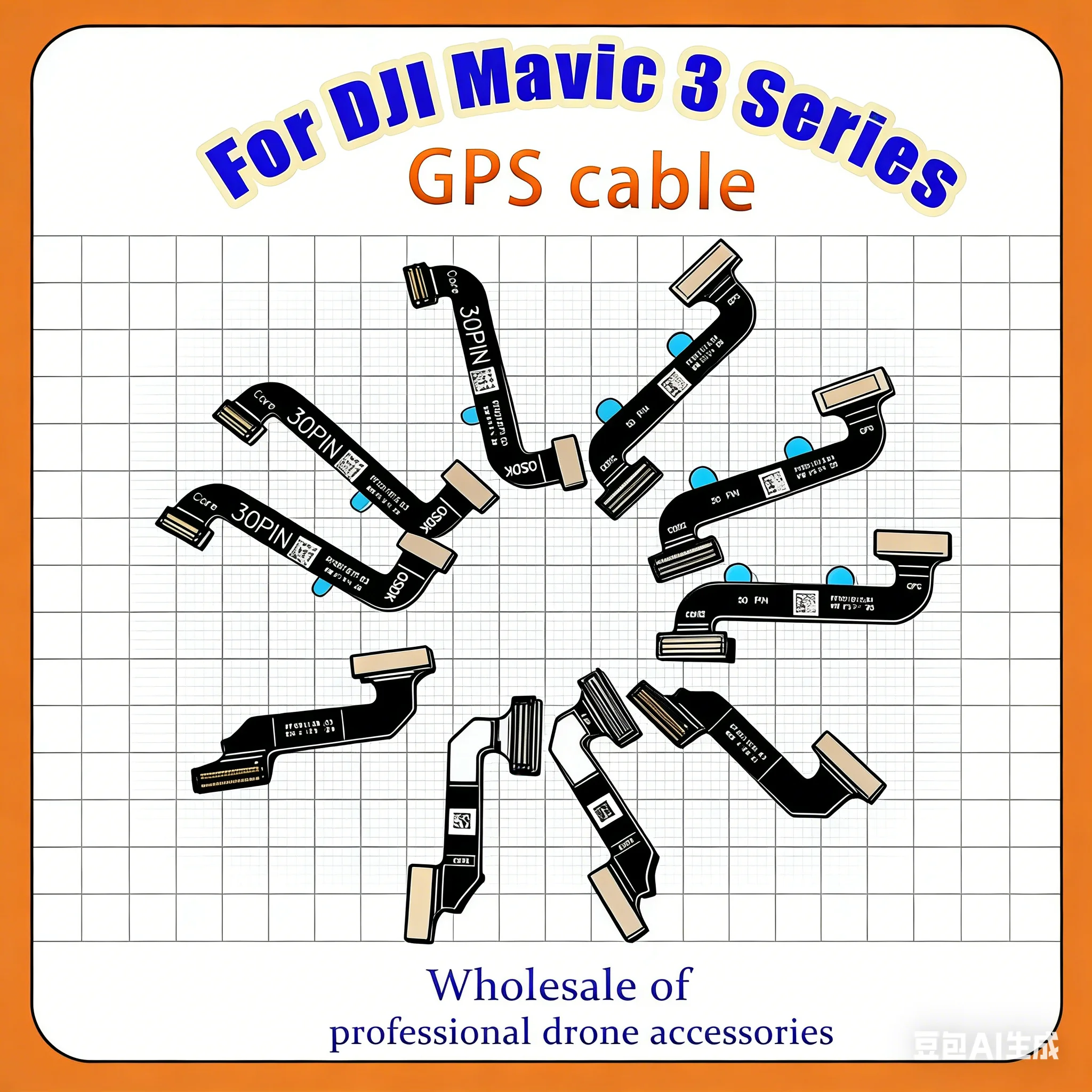 50/30 Pin Gps Cable…