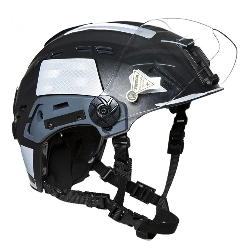 Tactical Rescue Helmet Fire Lightweight Adjustable Safety Emergency Helmet