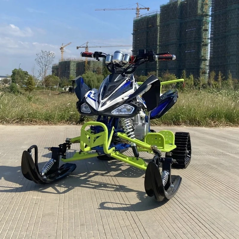 EDR 125CC Snowmobile Snow Track Motorcycle Sled Car ATV Beach Car All-Terrain Off-Road Motorcycle