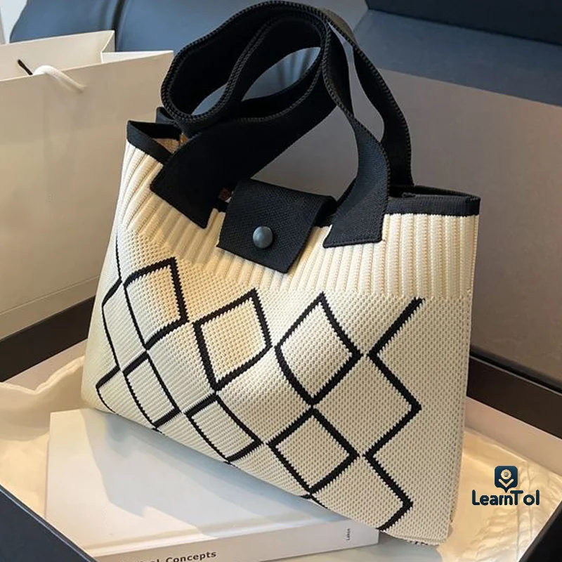 New Fashionable Large Capacity Handheld Versatile Single Shoulder Tote Bag