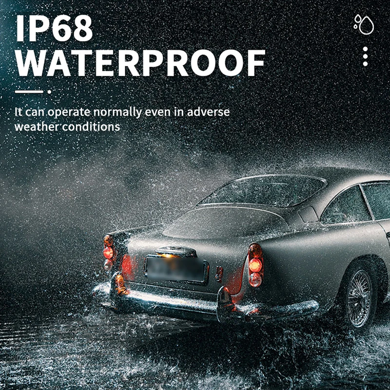 AHD 1080P Maniglia del bagagliaio del veicolo Telecamera retromarcia per Mercedes Benz Classe C C180 C200 C260 MB W204 S204 W212