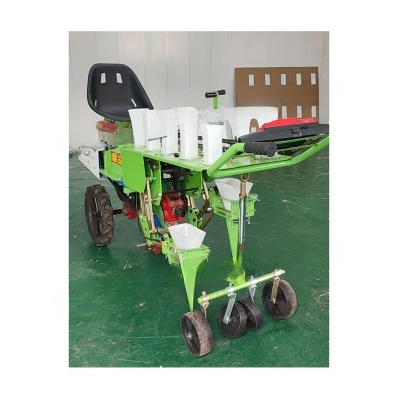 Self-propelled seedling and vegetable transplanter, agricultural pepper and tomato transplanter